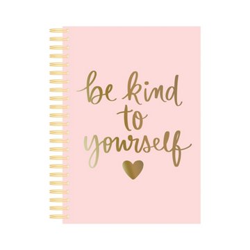 Eccolo Be Kind To Yourself 1 Subject Wide Rule Spiral Journal