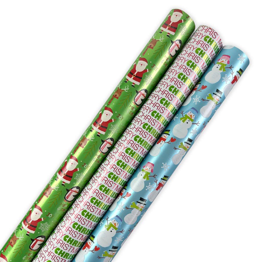 Destination Holiday Reversible Christmas Gift Wrap Rolls - Assorted - Shop Gift  Wrap at H-E-B