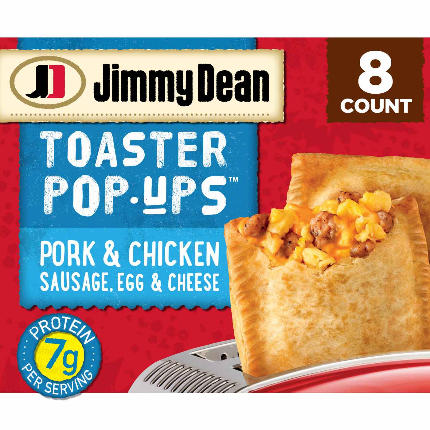 Jimmy Dean Toaster Pop Up's Sausage Egg & Cheese; image 1 of 6