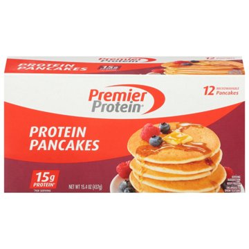 Premier Protein 15g Protein Microwavable Pancakes, 12 ct