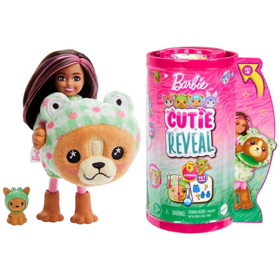 Barbie Cutie Reveal Costume Series Puppy as Frog Chelsea Doll - Shop ...