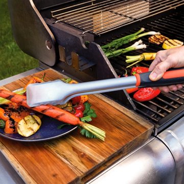 Mr. Bar-B-Q Premium Locking Tongs, 17.13'' x 1.97'' x 1.89''