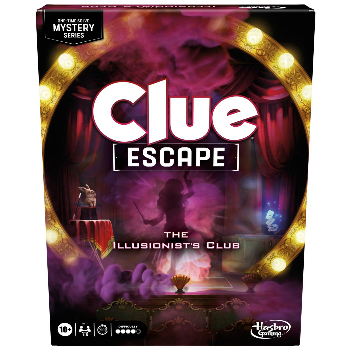 Clue Escape The Illusionist's Club Board Game; image 1 of 7
