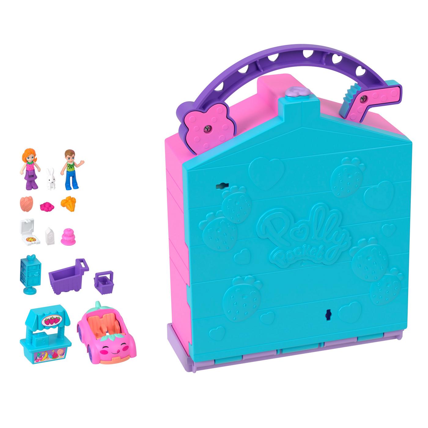 Polly Pocket Pollyville Fresh Market Playset; image 3 of 3