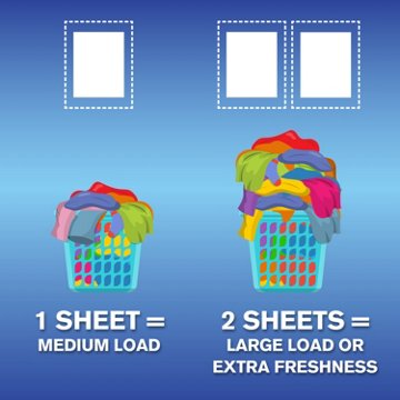 Arm & Hammer Essentials Fabric Softener Dryer Sheets - Lavender & Linen