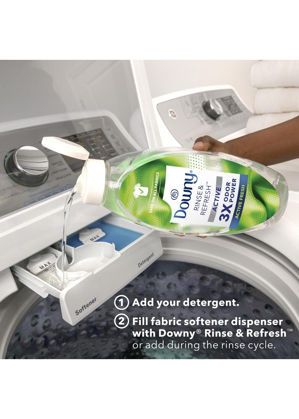 Downy Rinse & Refresh Laundry Odor Remover, 70 Loads - Active Fresh; image 7 of 11