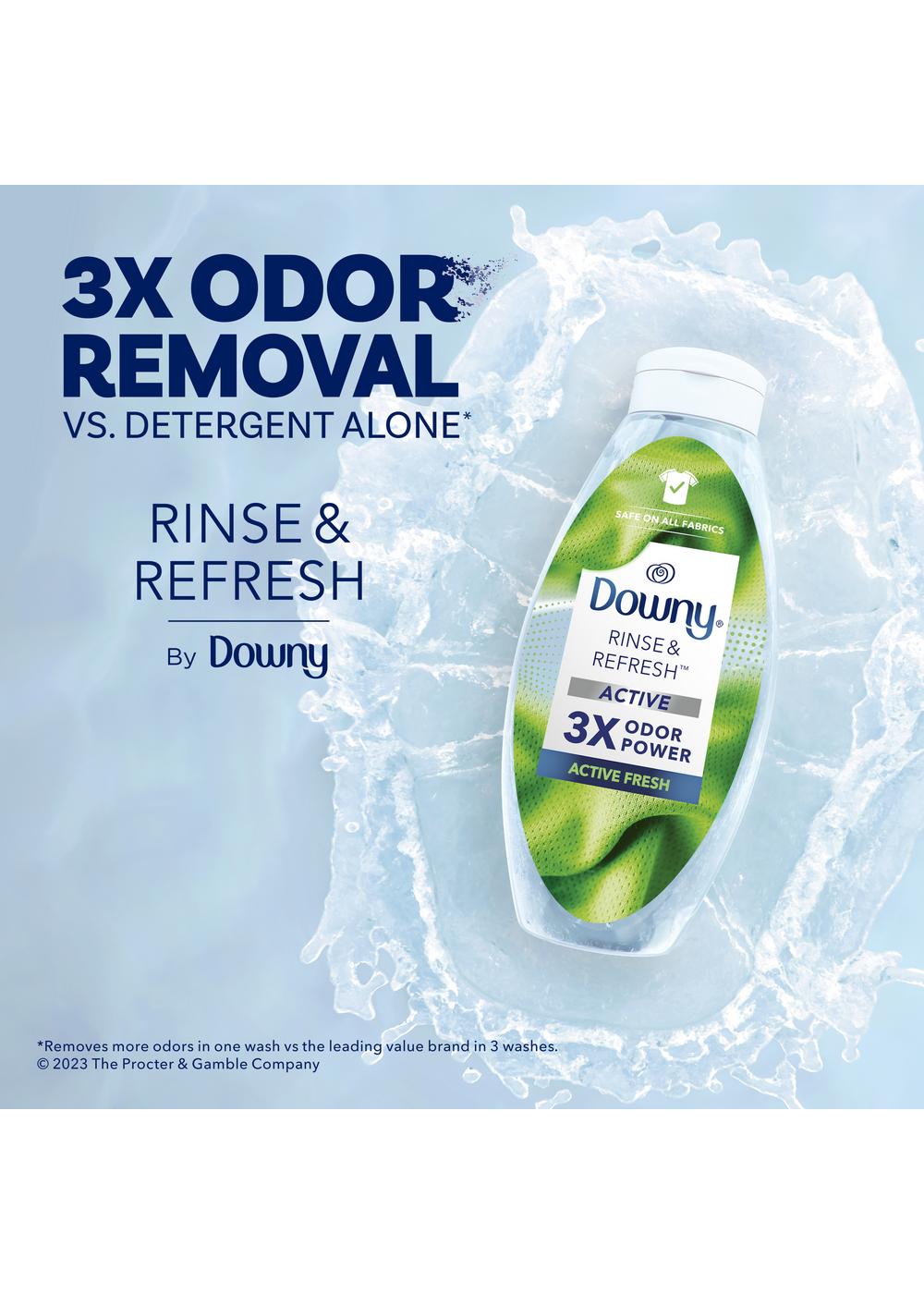 Downy Rinse & Refresh Laundry Odor Remover, 70 Loads - Active Fresh; image 6 of 8