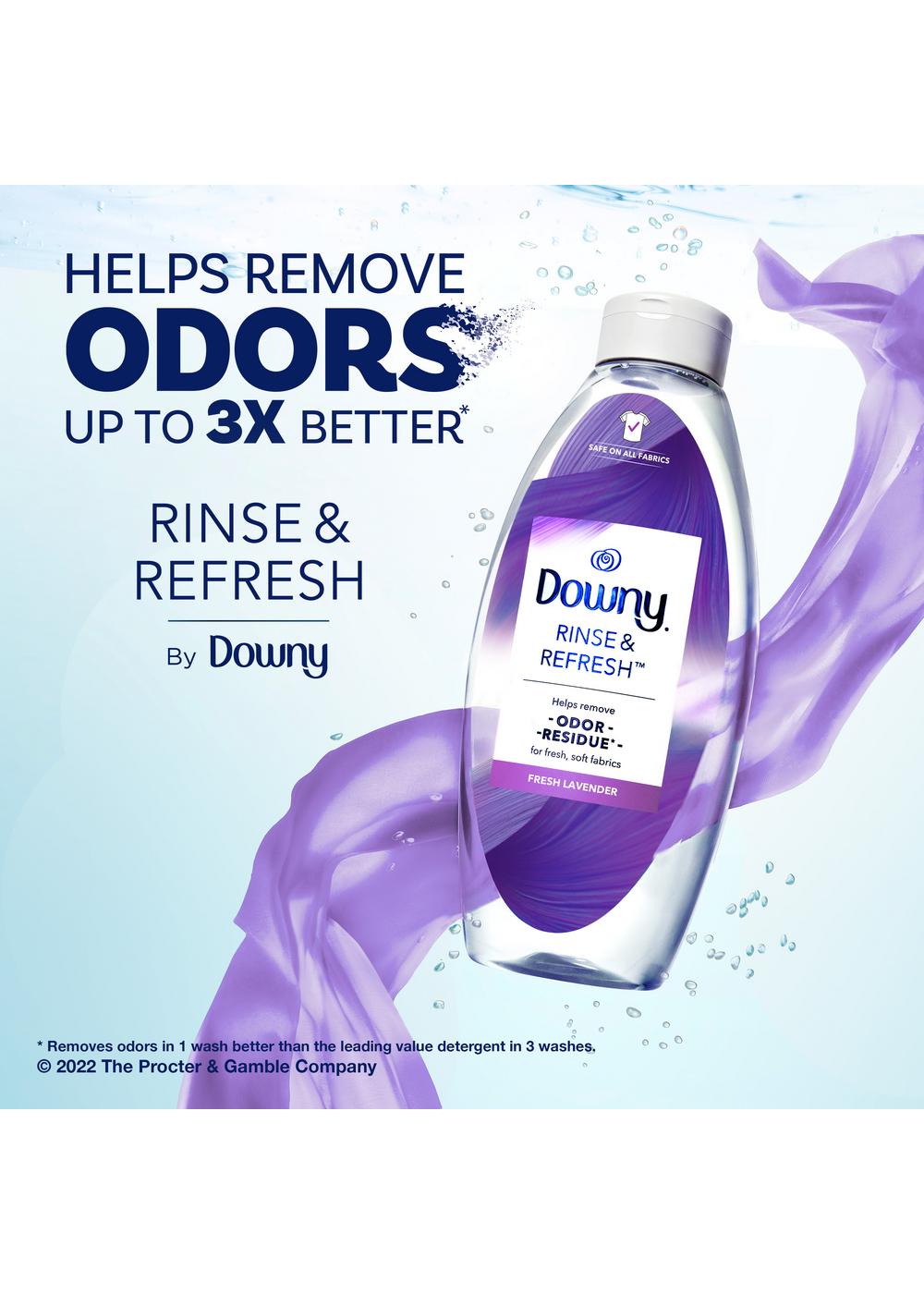 Downy Rinse & Refresh Laundry Odor Remover, 37 Loads - Fresh Lavender; image 5 of 8