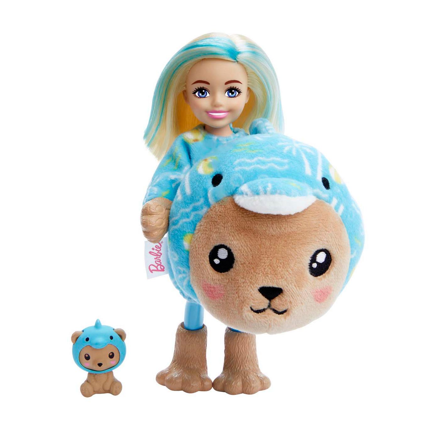 Barbie Cutie Reveal Costume Series Teddy Bear as Dolphin Chelsea Doll; image 3 of 4