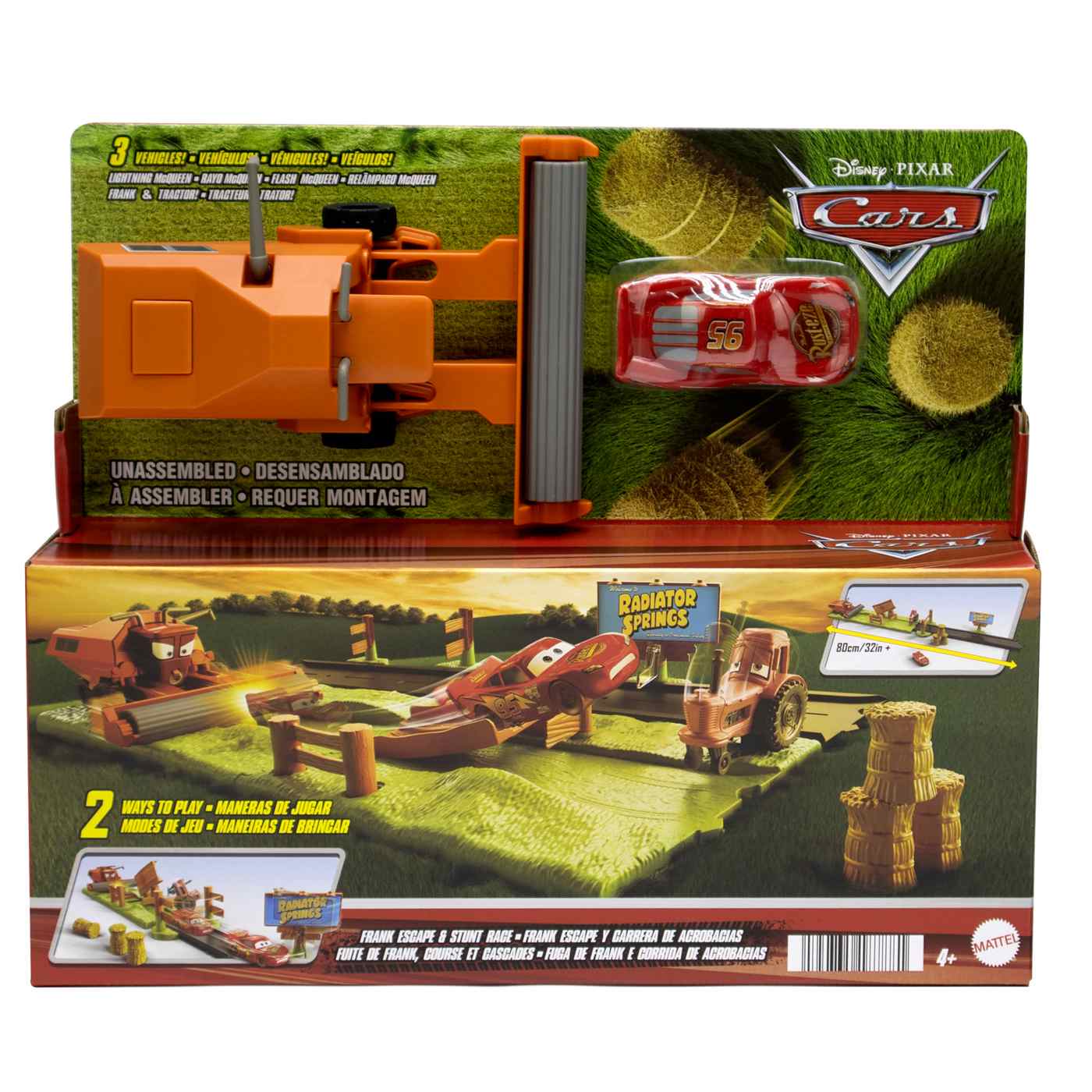 Disney Pixar Cars Escaping Frank Escape & Stunt Race Playset; image 1 of 2