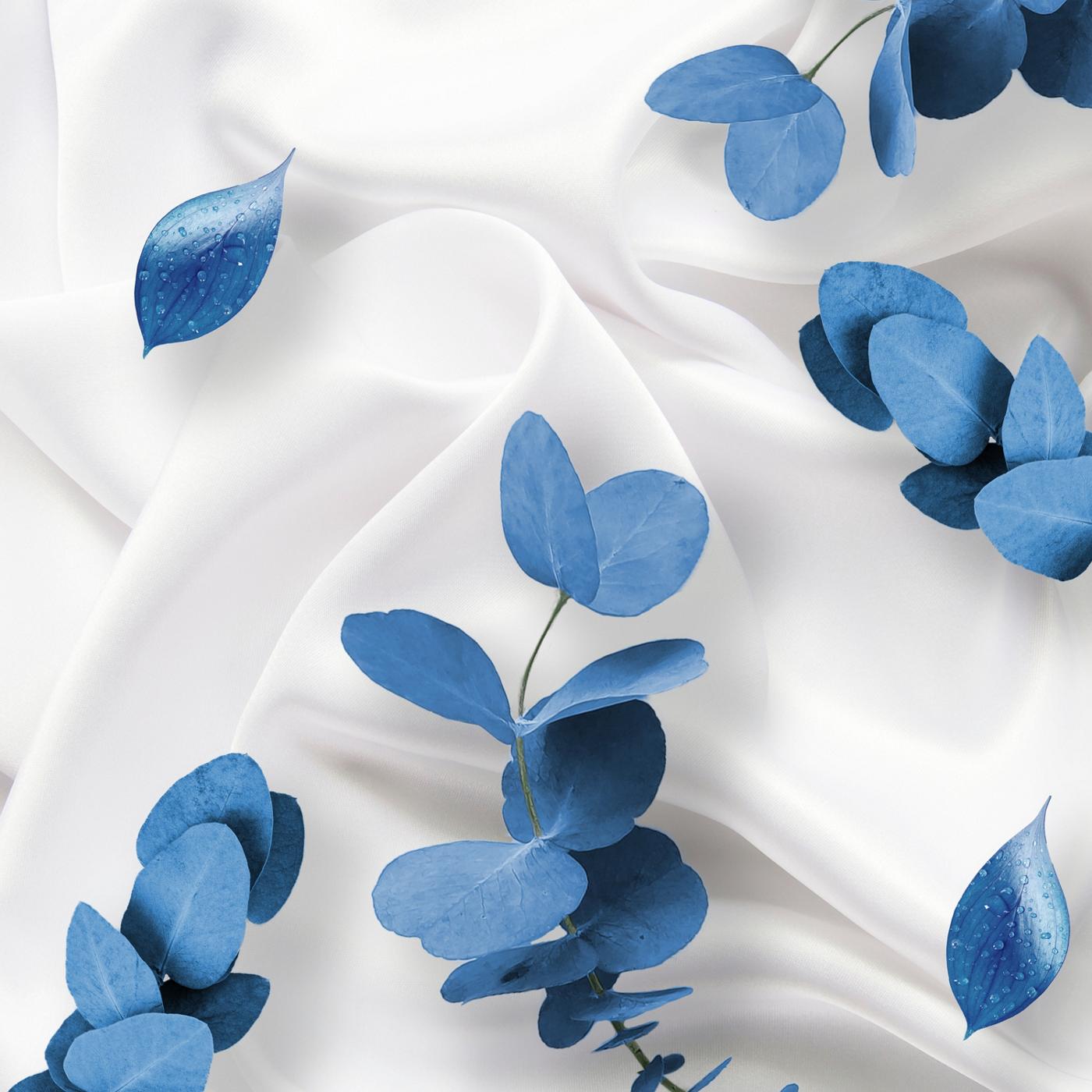 Downy Infusions BALANCE Mega Dryer Sheets Laundry Fabric Softener - Crisp Rain and Blue Eucalyptus; image 2 of 10