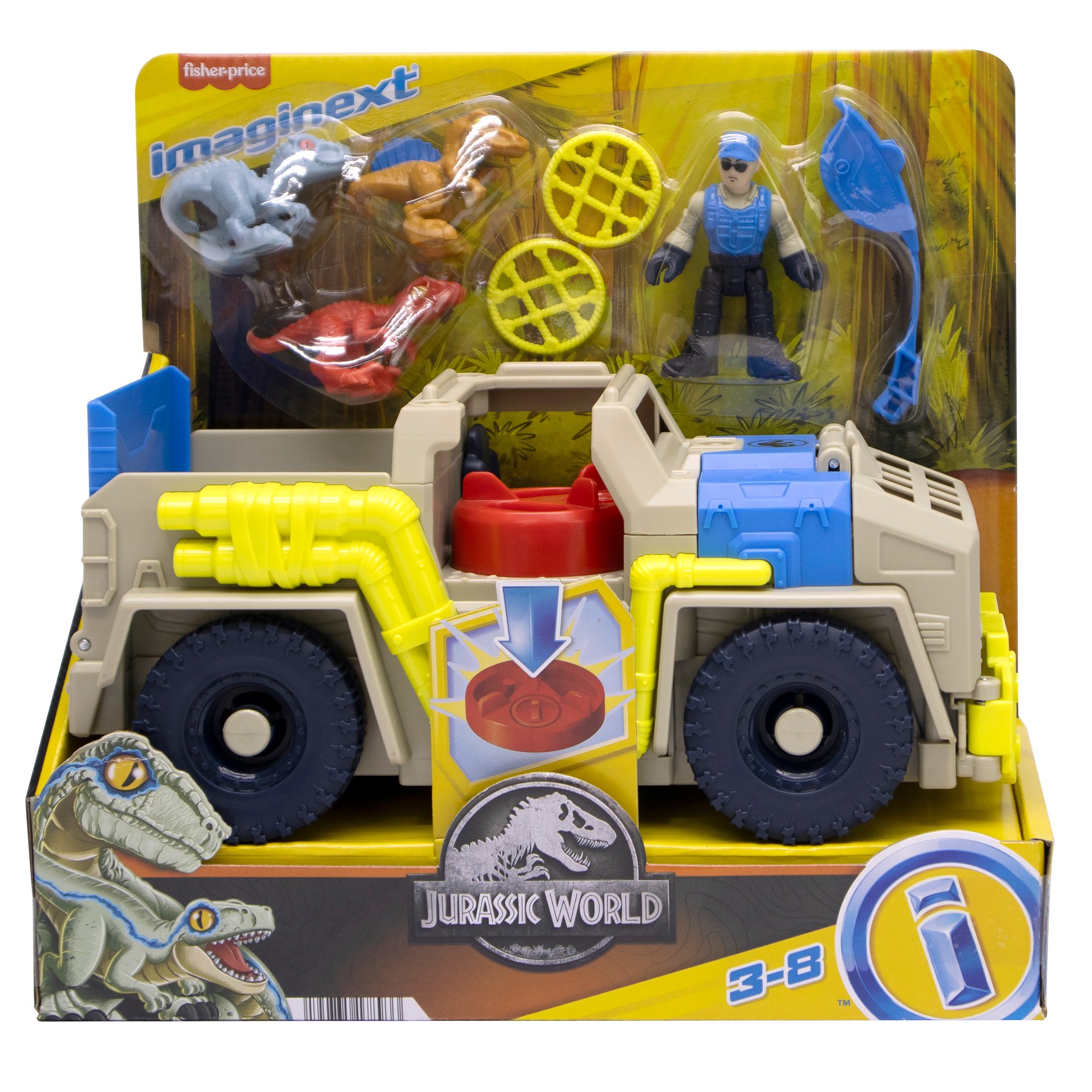 Imaginext Jurassic World Vehicle Set - Shop Baby toys at H-E-B