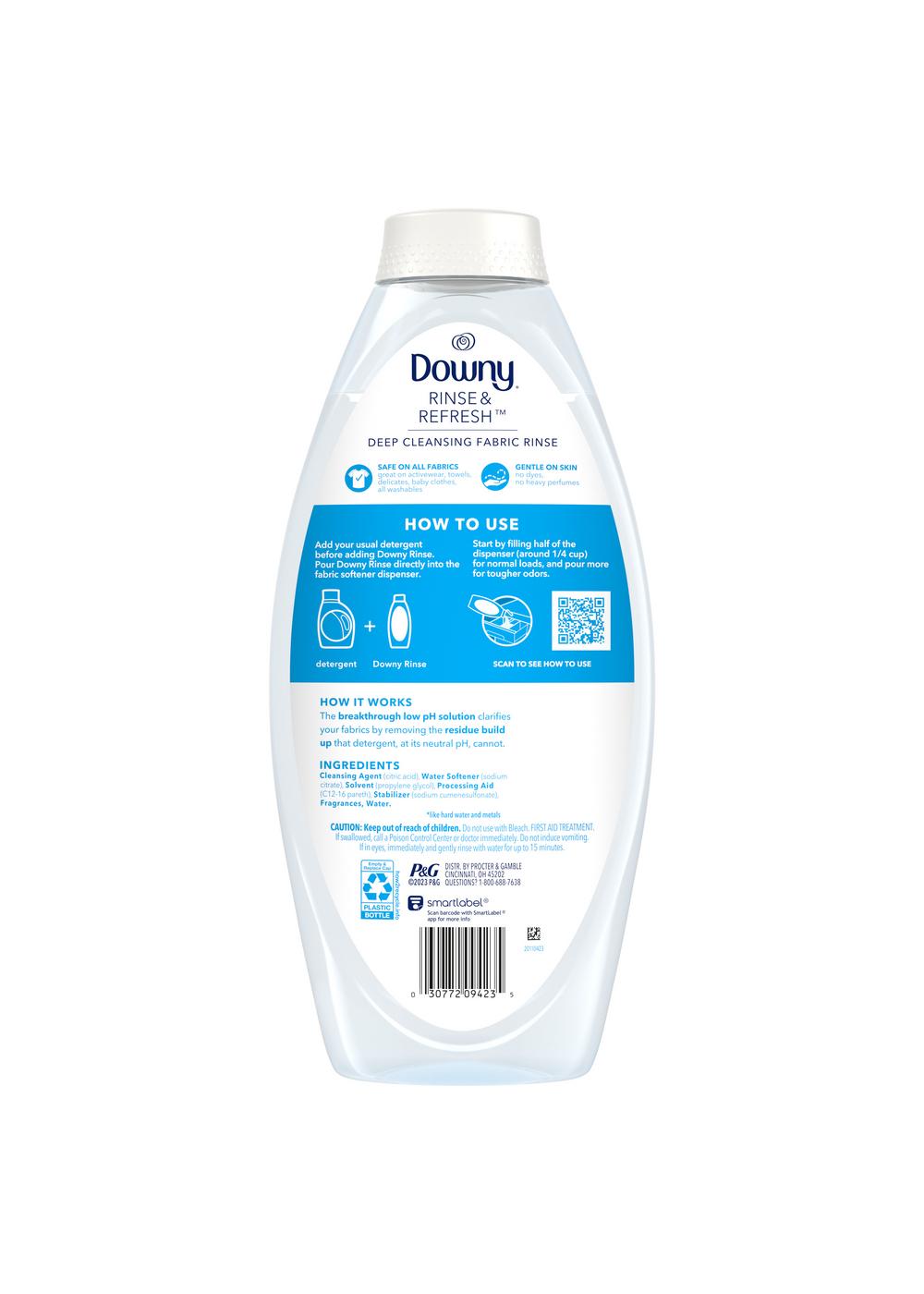 Downy Rinse & Refresh Laundry Odor Remover, 70 Loads - Ocean Mist; image 4 of 4
