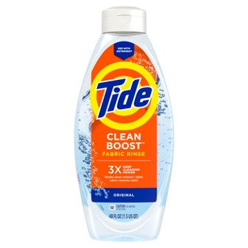 Tide Clean Boost Rinse Laundry Odor Remover, 70 Loads - Original, 48 oz