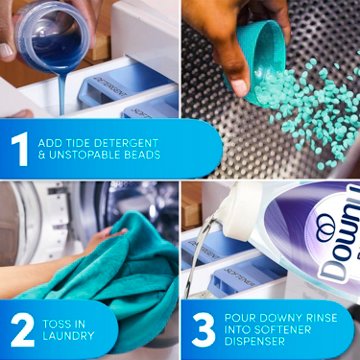 Downy Rinse & Refresh Laundry Odor Remover & Fabric Softener HE Compatible - Fresh Lavender Scent, 48 oz