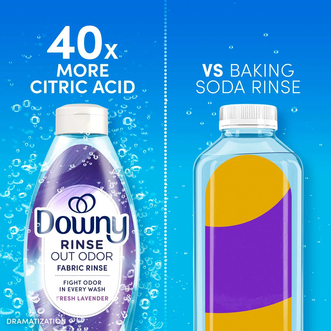 Downy Rinse & Refresh Laundry Odor Remover & Fabric Softener HE Compatible - Fresh Lavender Scent; image 6 of 9