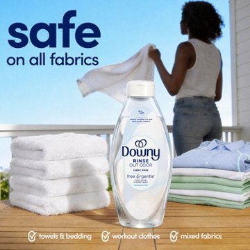 Downy Rinse Laundry Odor Remover - Free & Gentle