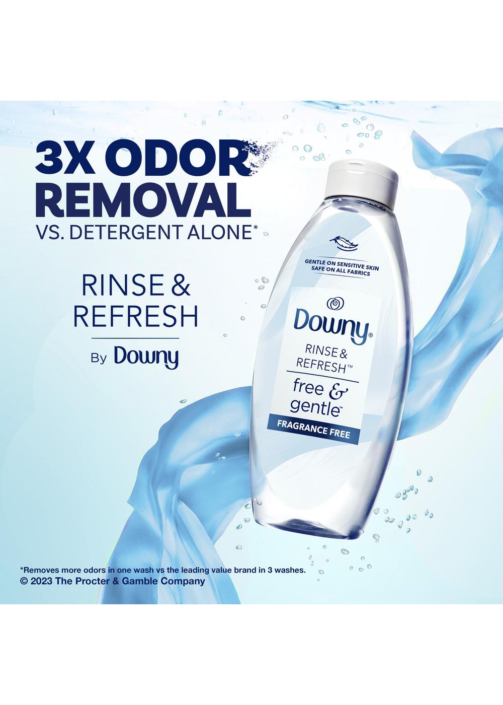 Downy Rinse & Refresh Laundry Odor Remover, 70 Loads - Free & Gentle; image 6 of 9