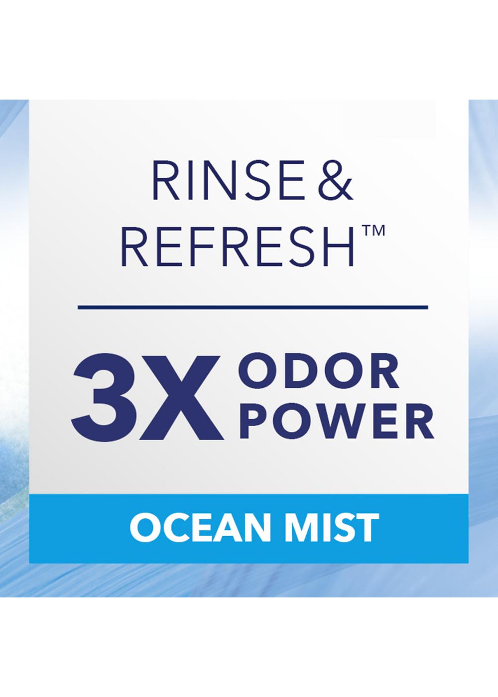 Downy Rinse & Refresh Laundry Odor Remover, 37 Loads - Ocean Mist; image 10 of 10