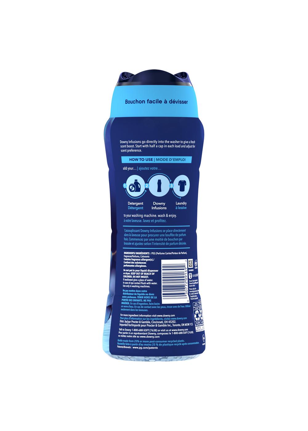 Downy Infusions Balance In-Wash Scent Booster - Crisp Rain & Blue Eucalyptus; image 2 of 2