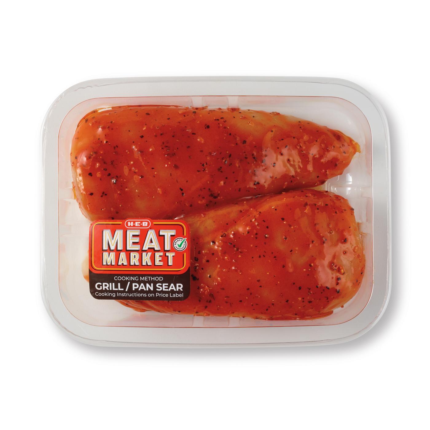 HEB Meat Market Marinated Chicken Breasts Sweet Chile Shop