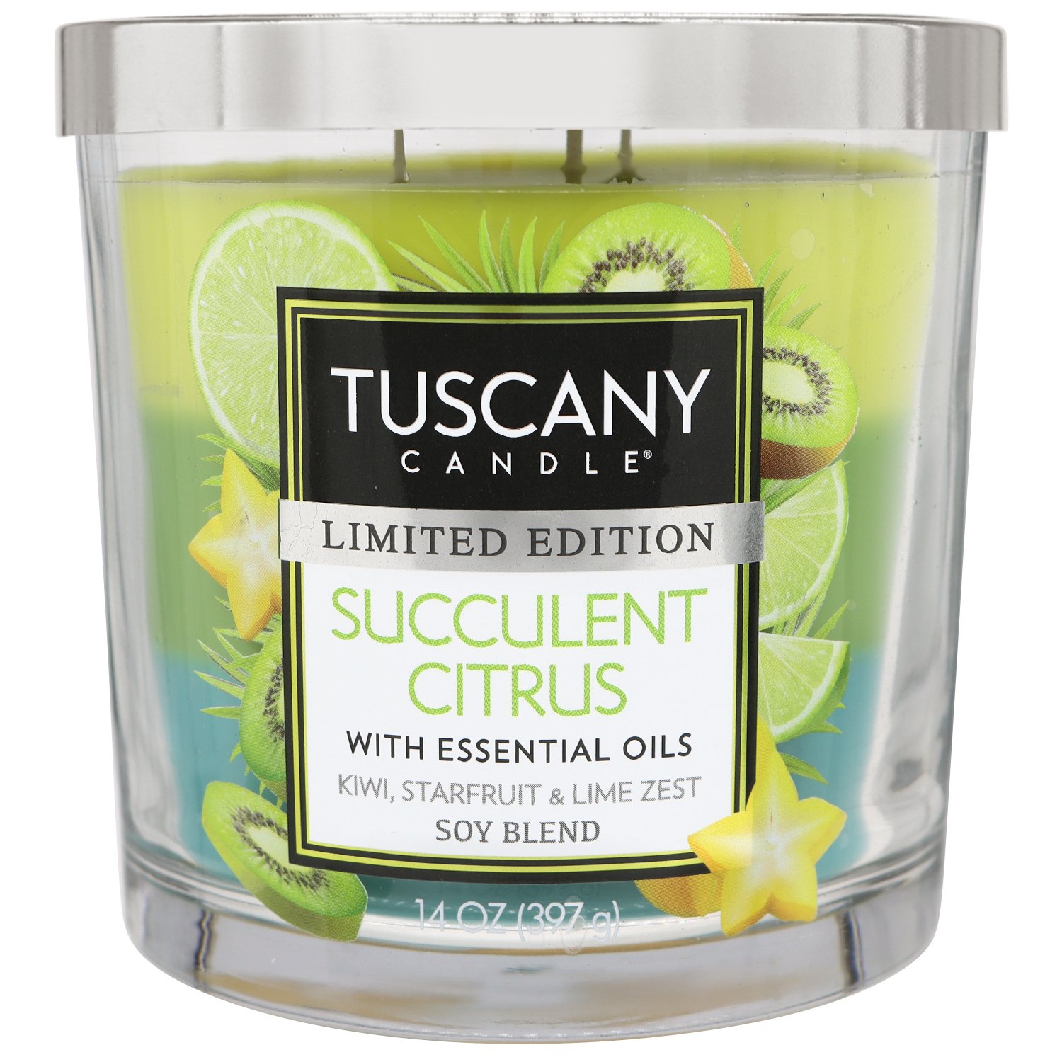 Tuscany Candle Succulent Citrus Scented Limited Edition Soy Candle Shop Candles at HEB