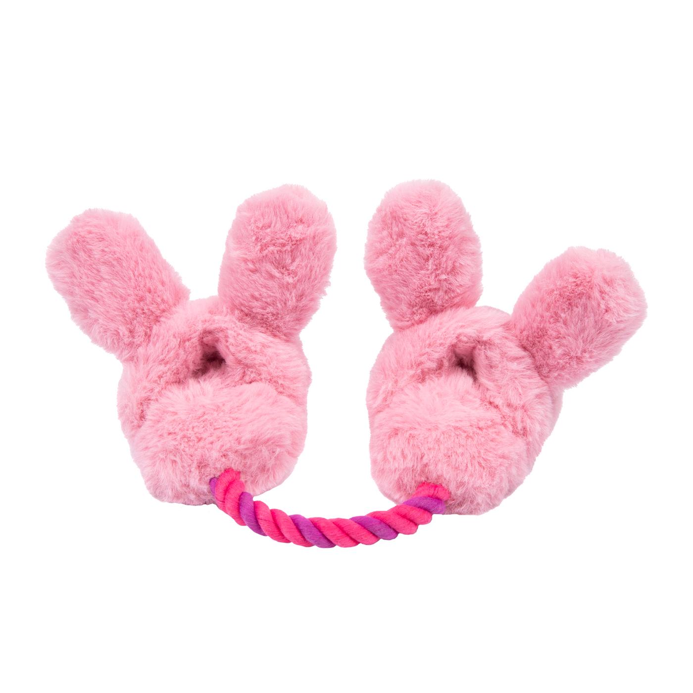 Woof & Whiskers Dog Toy - Bunny Slippers; image 5 of 5