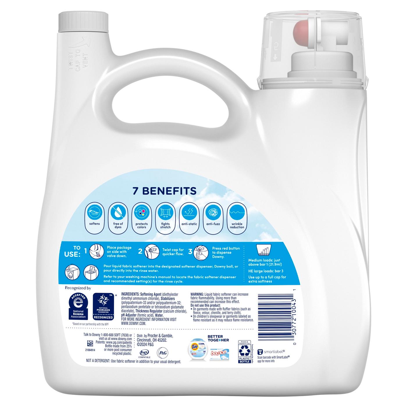 Downy Ultra Free & Gentle Liquid Fabric Conditioner, 190 Loads; image 3 of 9