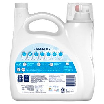 Downy Soft Free & Gentle Liquid Fabric Conditioner, 190 Loads, 140 oz