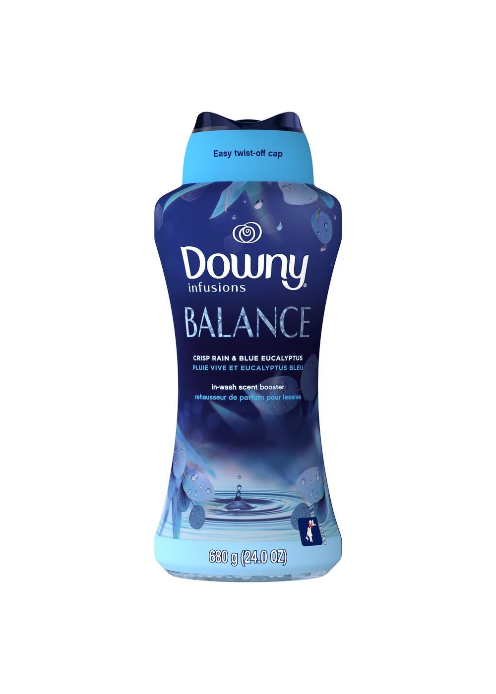 Downy Infusions Balance In-Wash Scent Booster Beads - Crisp Rain & Blue Eucalyptus; image 1 of 2