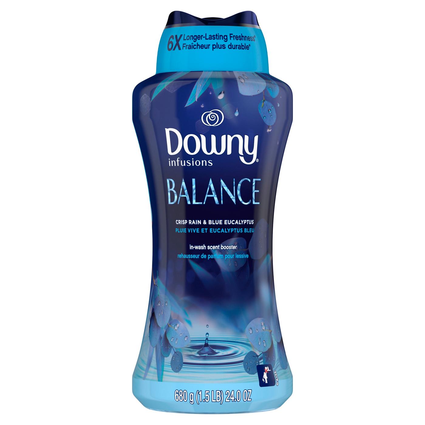 Downy Infusions BALANCE In-Wash Laundry Scent Booster Beads - Crisp Rain and Blue Eucalyptus; image 3 of 5