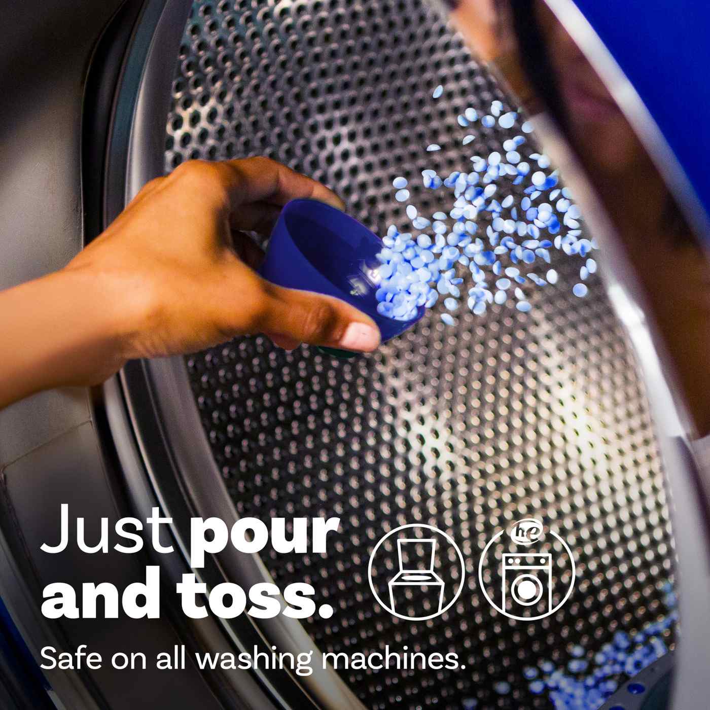 Downy Infusions BALANCE In-Wash Laundry Scent Booster Beads - Crisp Rain and Blue Eucalyptus; image 3 of 3