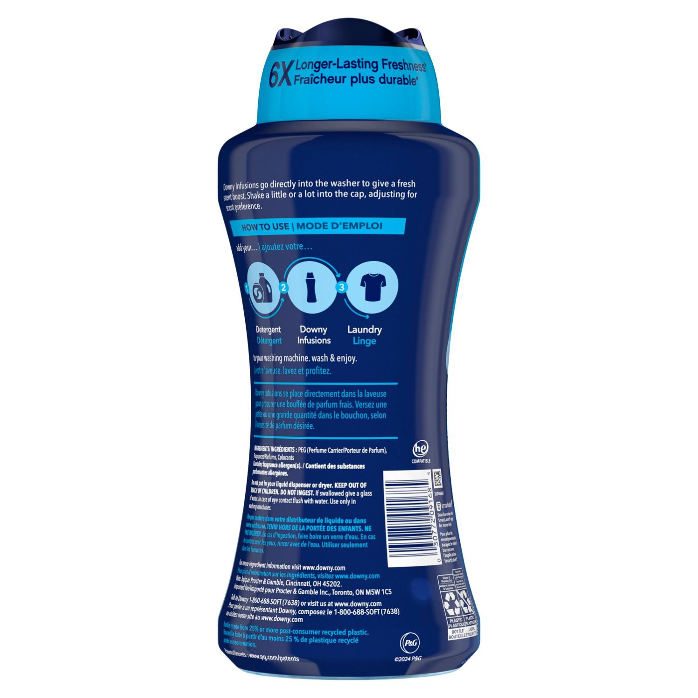 Downy Infusions BALANCE In-Wash Laundry Scent Booster Beads - Crisp Rain and Blue Eucalyptus; image 10 of 10