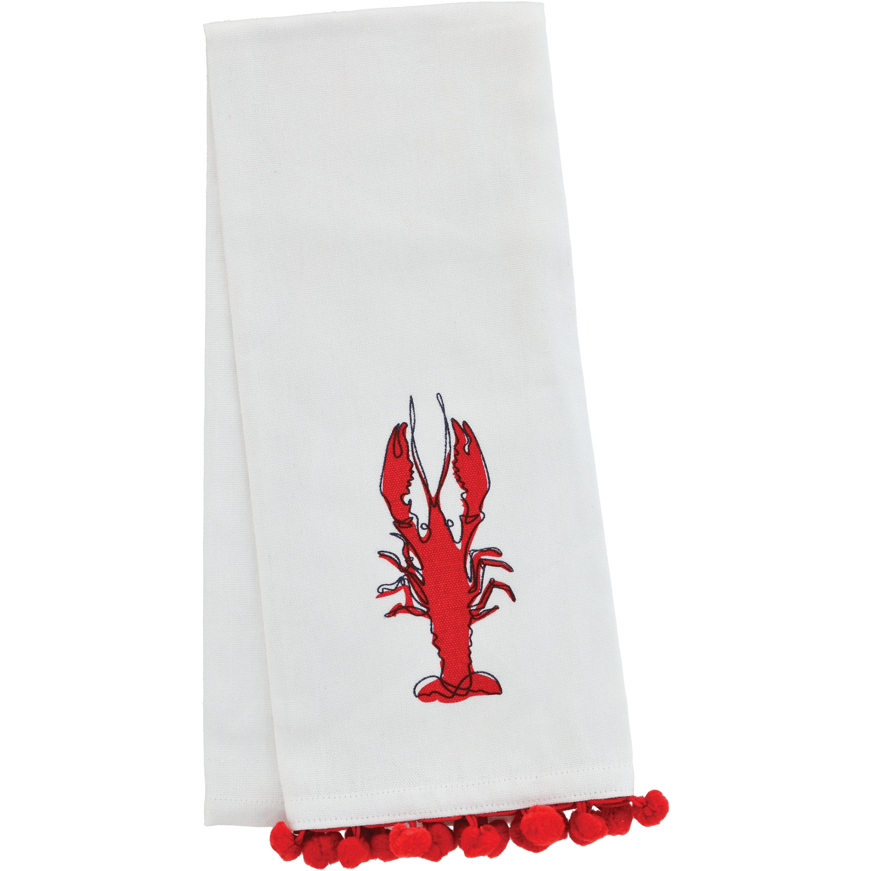 Destination Holiday Crawfish Kitchen Towel - Shop Seasonal decor at H-E-B