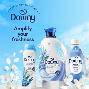 Downy Light Laundry Scent Booster Beads - Ocean Mist Scent