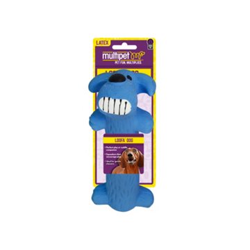 Multipet Loofa Latex 5 Inch Dog Toy