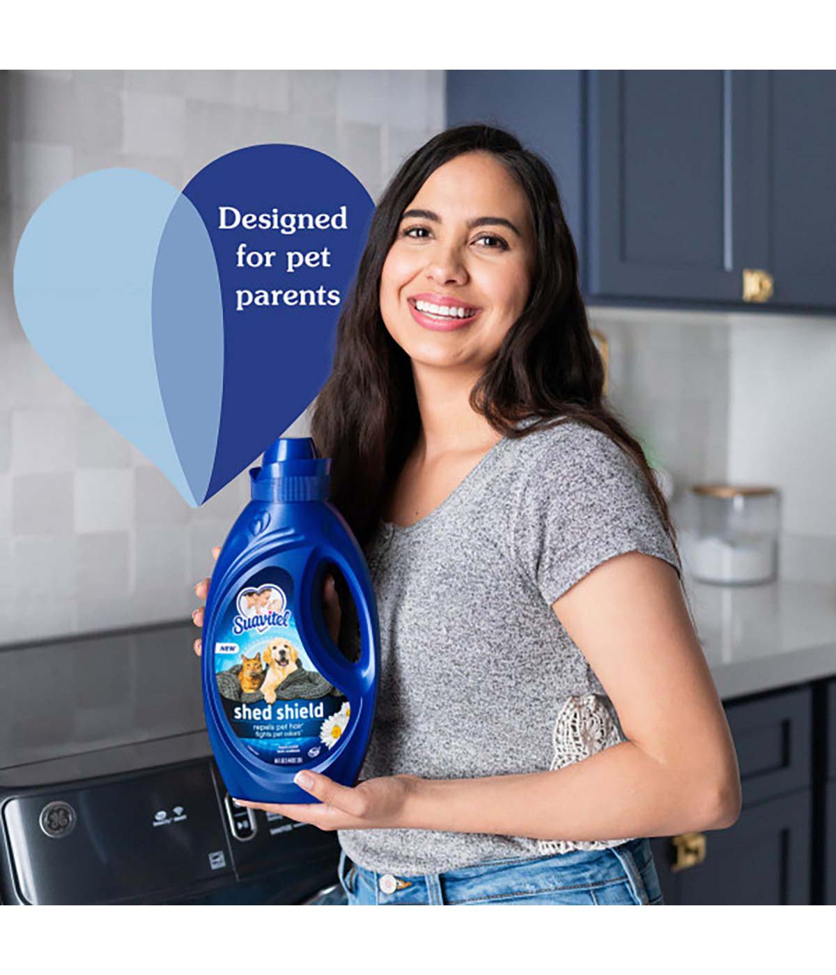 Suavitel Shed Shield HE Liquid Fabric Softener - Fresh Scent; image 2 of 9