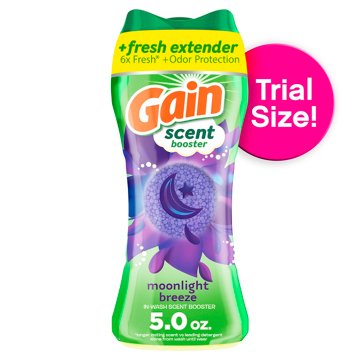 Gain In-Wash Laundry Scent Booster - Moonlight Breeze Scent, 5 oz
