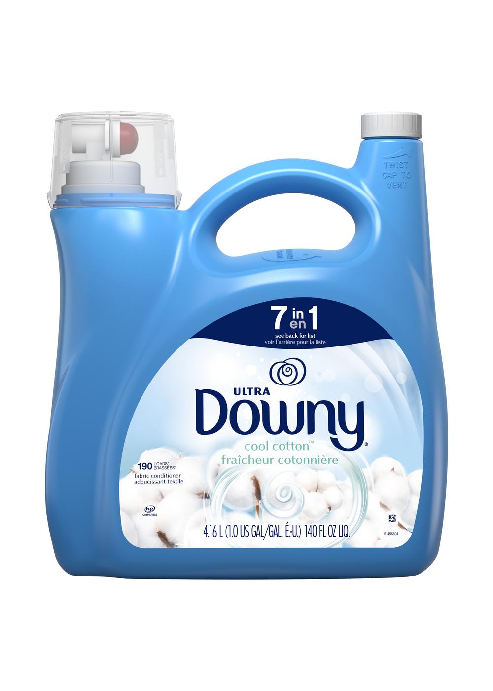 Downy Ultra HE Liquid Fabric Conditioner, 190 Loads - Cool Cotton; image 1 of 2
