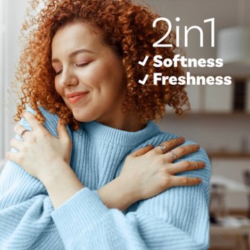 Downy Soft 2 in 1 Soft & Fresh Liquid Fabric Softener, 190 Loads - Cool Cotton Scent