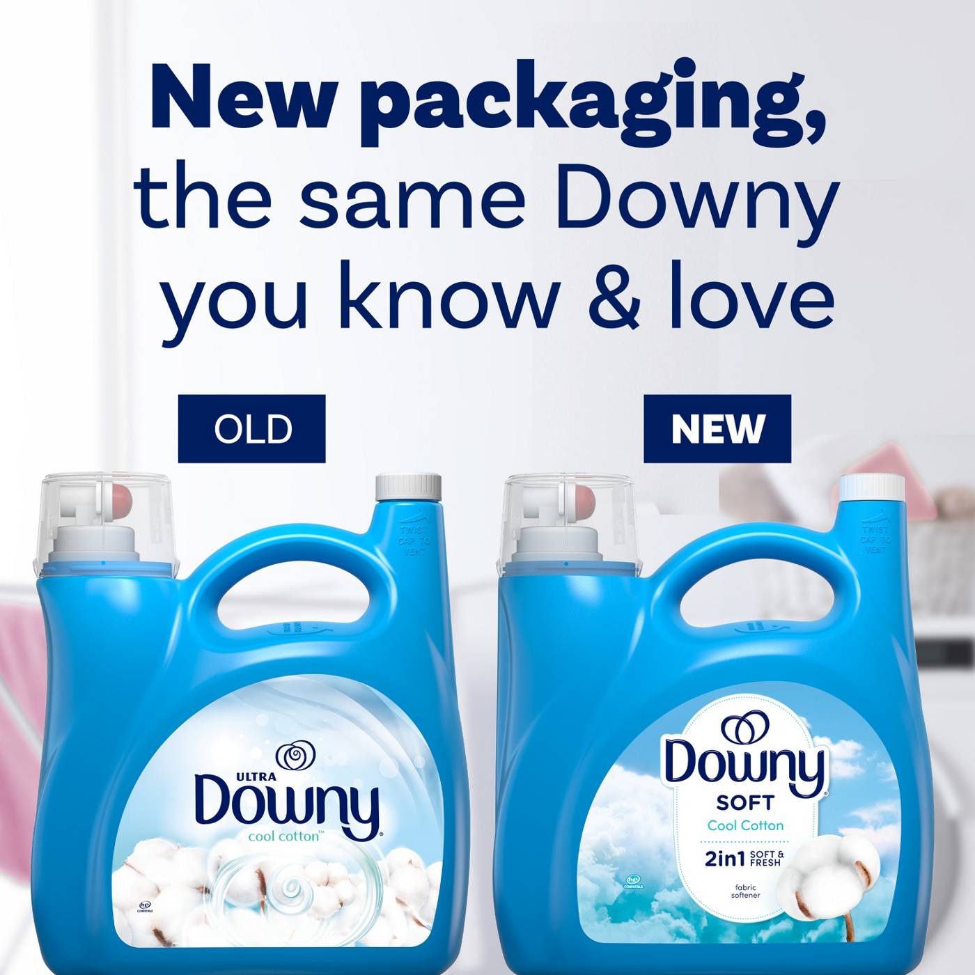 Downy Ultra HE Liquid Fabric Conditioner, 190 Loads - Cool Cotton; image 6 of 9