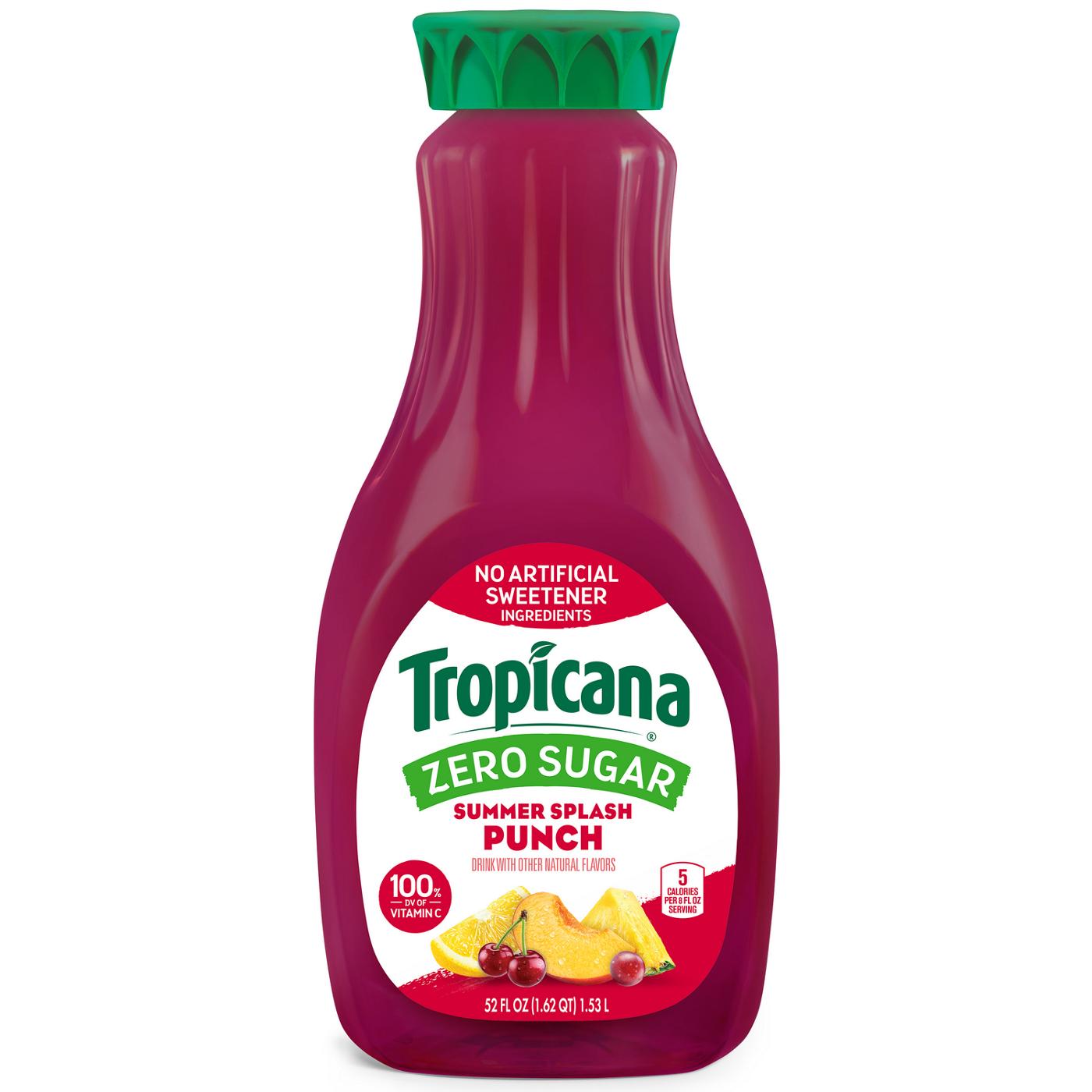 Tropicana Zero Sugar Summer Splash Punch Shop Juice at HEB