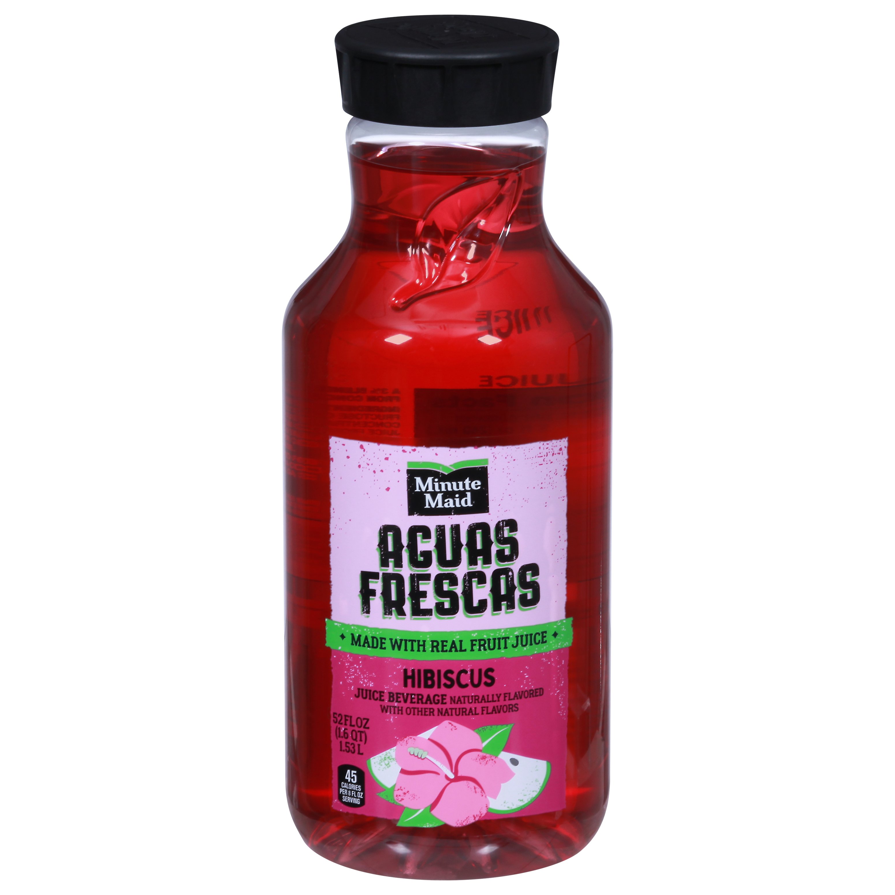 Minute Maid Aguas Frescas Naturally Flavored Mango Juice Drink, 16