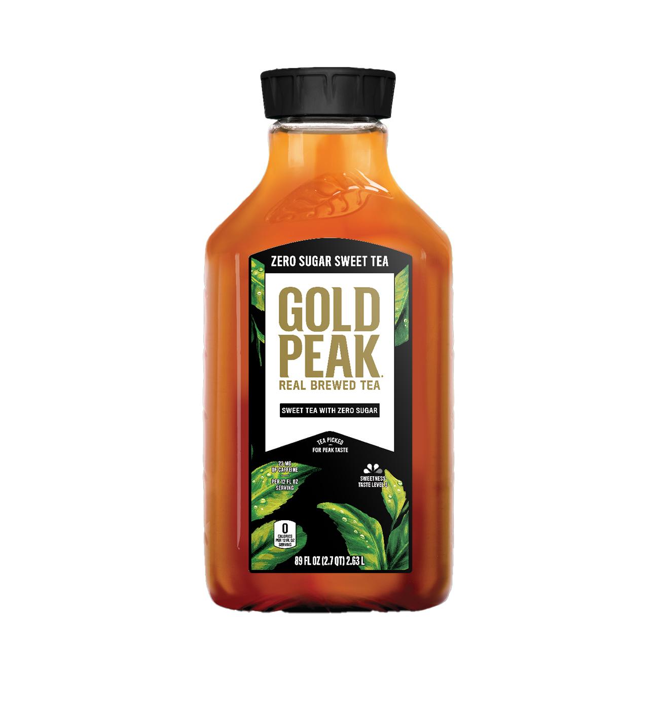 Gold peak Zero Sugar Sweet Tea; image 2 of 6