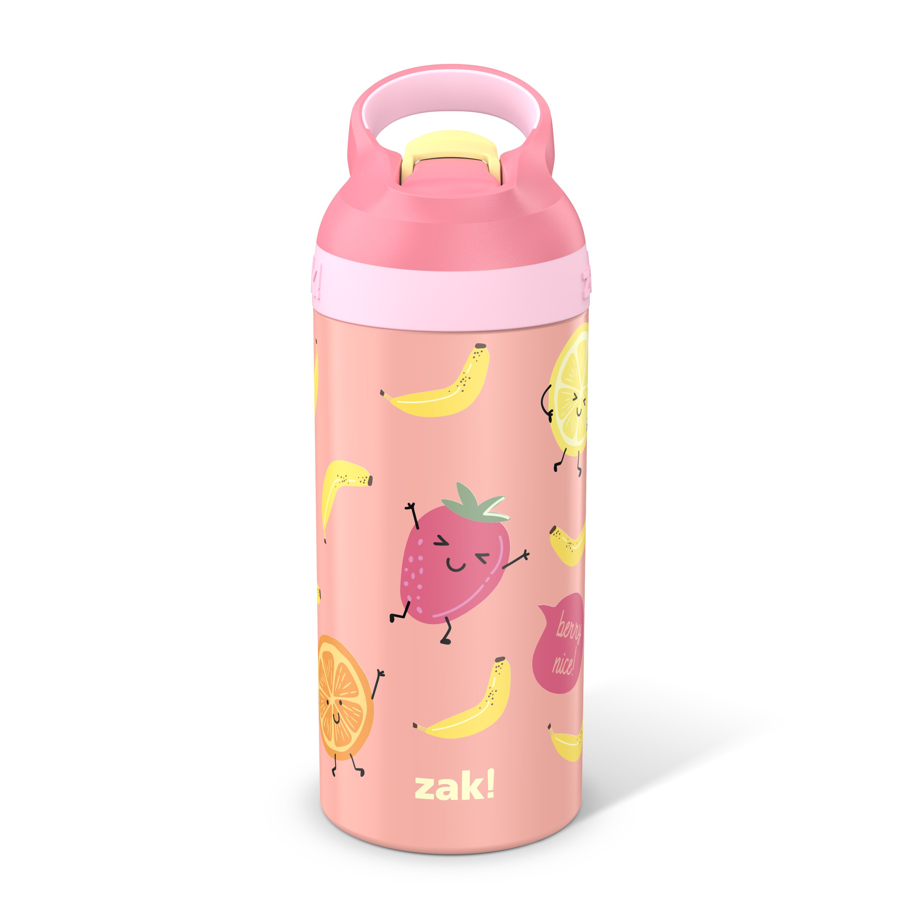 Zak! Designs Kids Atlantic Bottle Happy Fruit Shop Cups & tumblers