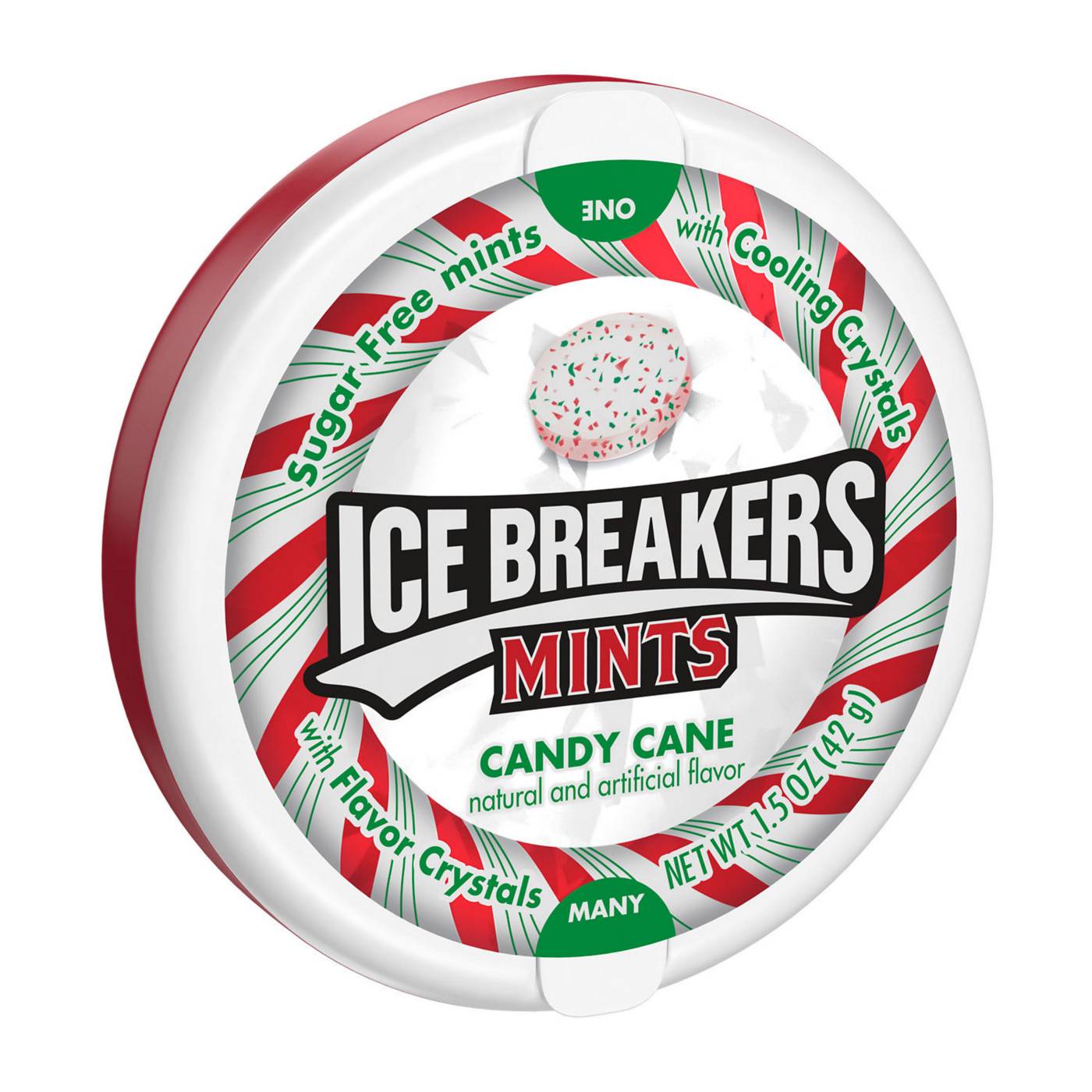 Ice Breakers Candy Cane Christmas Sugar Free Mints; image 7 of 8