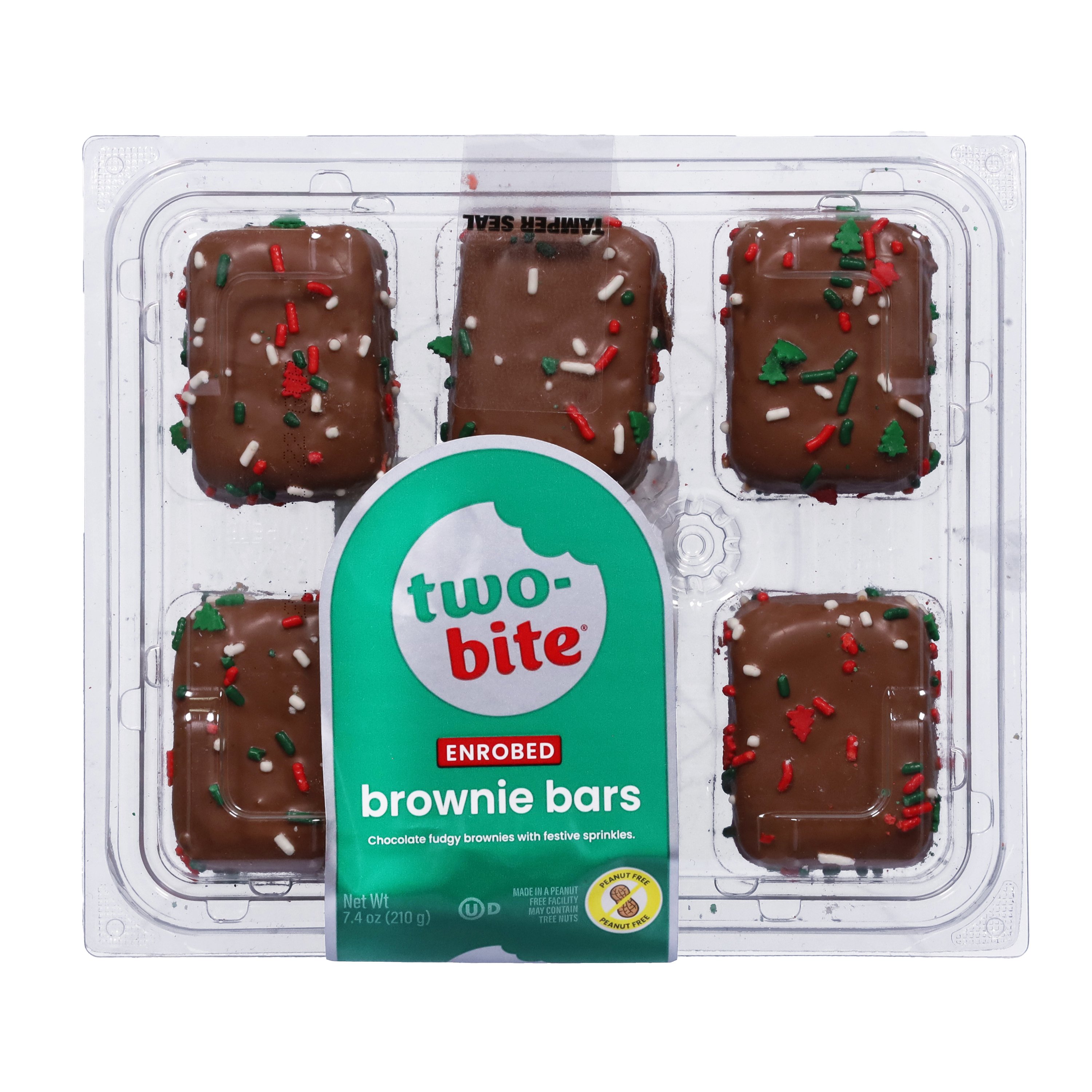 Two-Bite Christmas Brownie Bars - Shop Brownies & bars at H-E-B