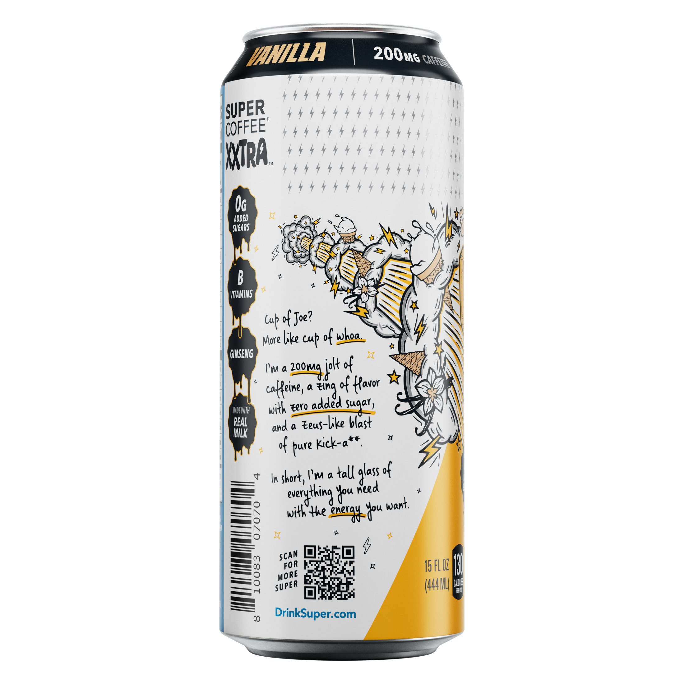 Super Coffee Xxtra Coffee + Energy Drink - Vanilla - Shop Coffee