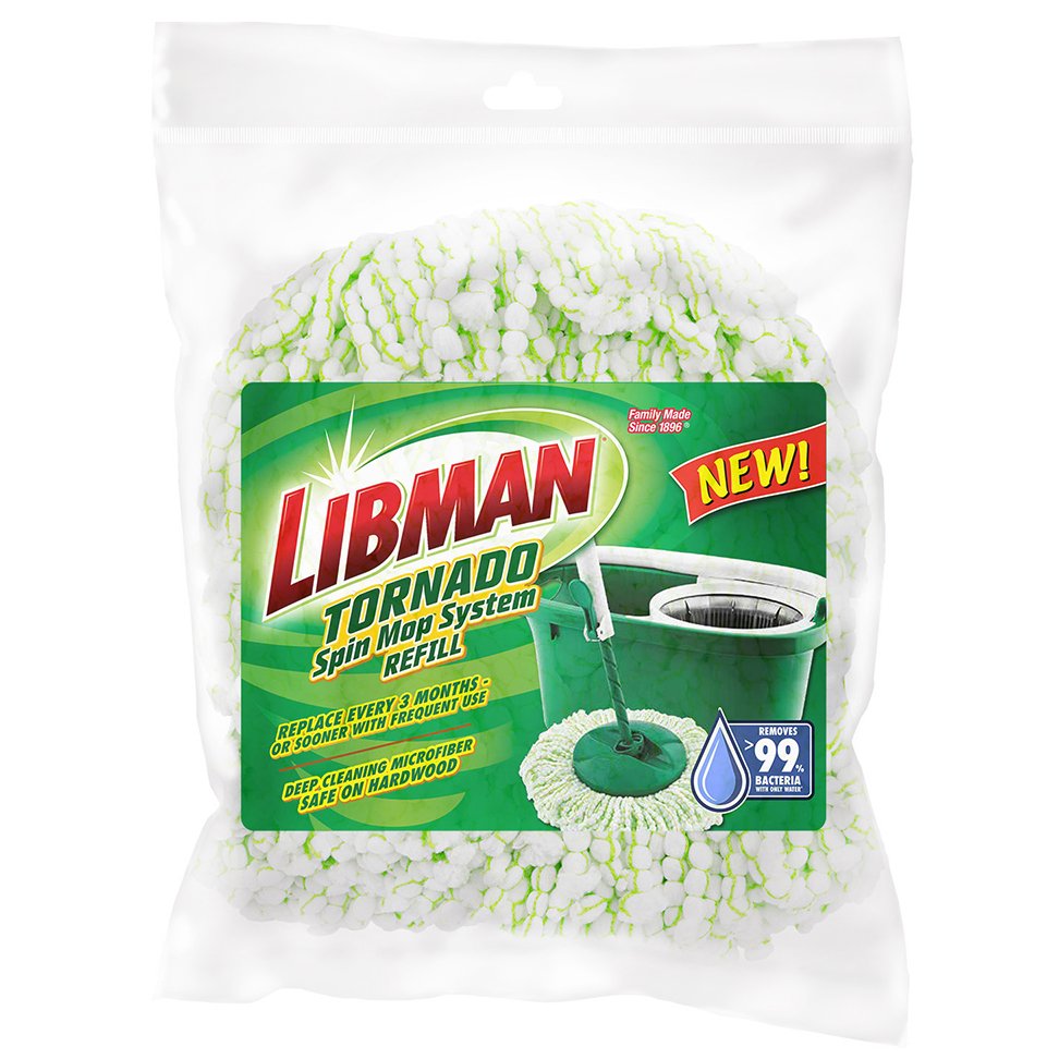 Libman Tornado Spin Mop System Refill Shop Mops at HEB