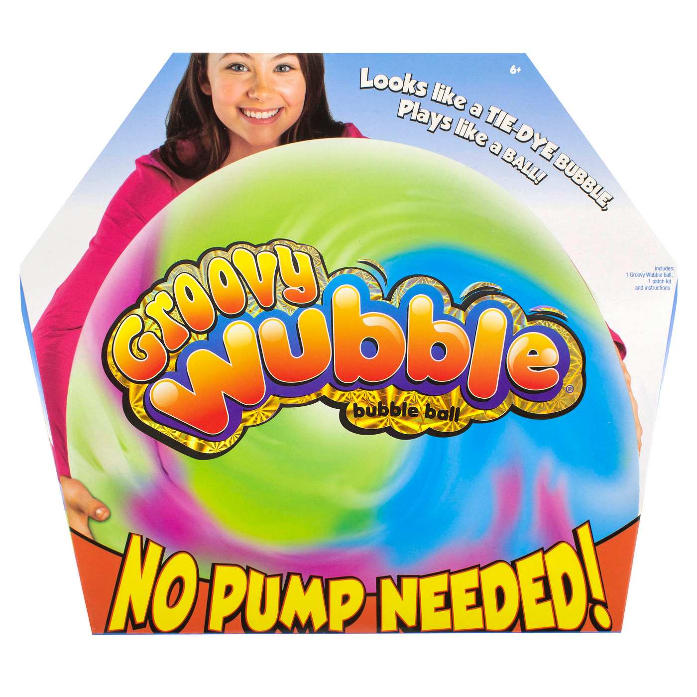 Wubble Groovy Bubble Ball; image 1 of 2